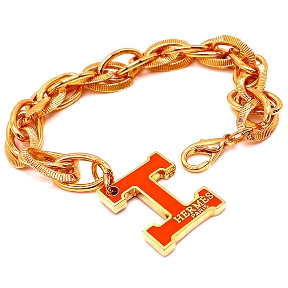 Vintage HERMES PARIS Chaine d’ Andre Bracelet 7” - Picture 1 of 3